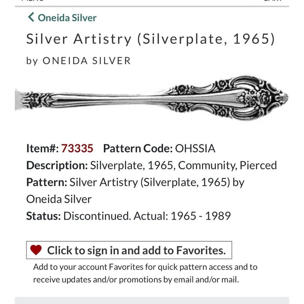 Oneida Silver Silverplate 1965 Community Pierced flat Butter Knives Set Of 2